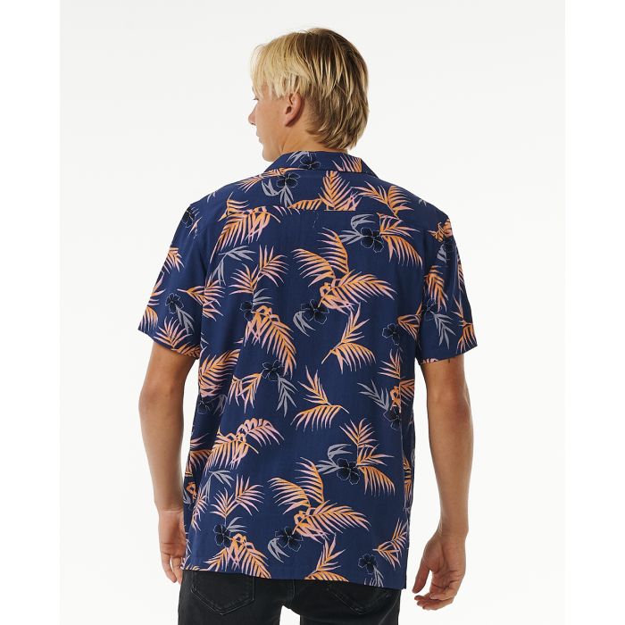 Chemise Homme Ripcurl En Cuir - Taille M, Noir - Très Bon état Occasion